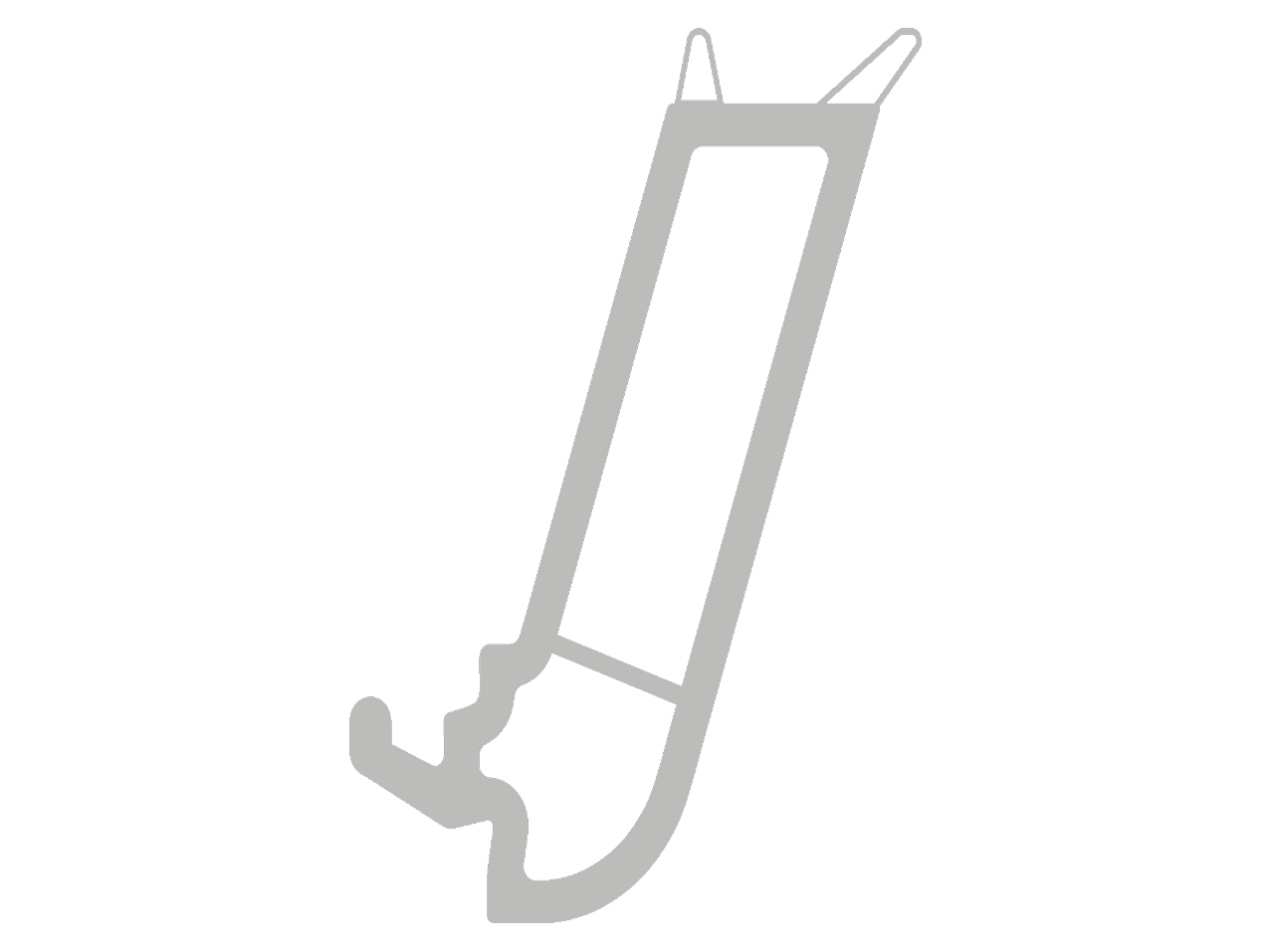 R6009 - Single glazing bead